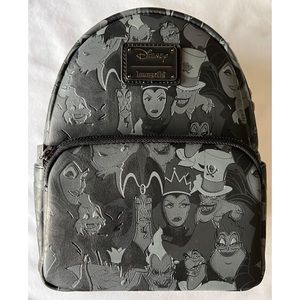 Loungefly x Disney Villain’s Debossed Backpack